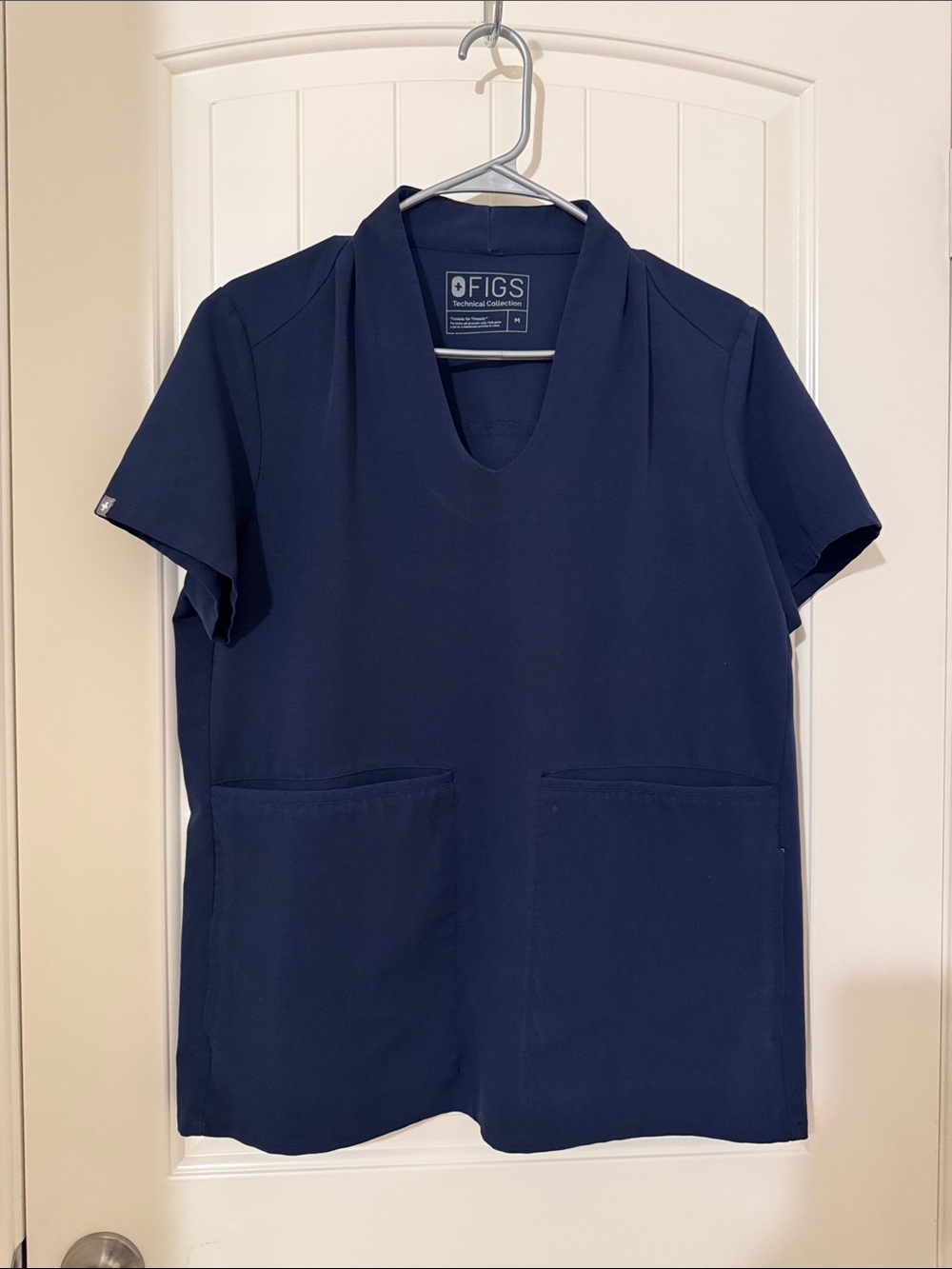 FIGS Navy V-Neck Medical Tunic Top